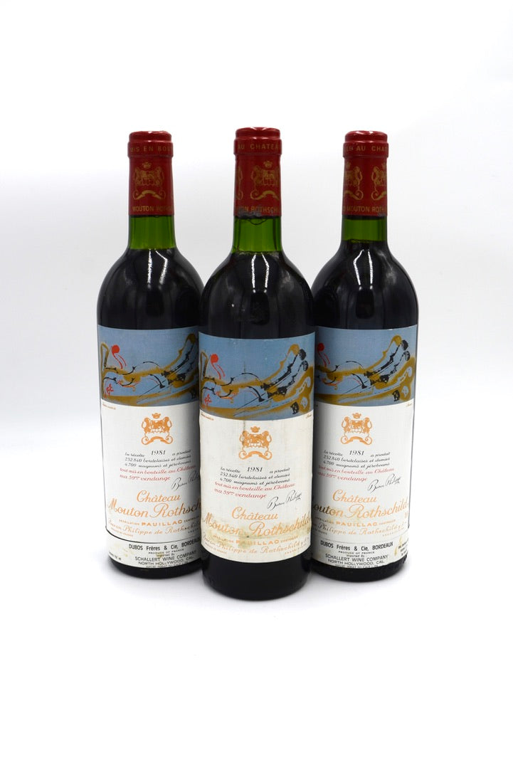 1981 Château Mouton Rothschild, Pauillac