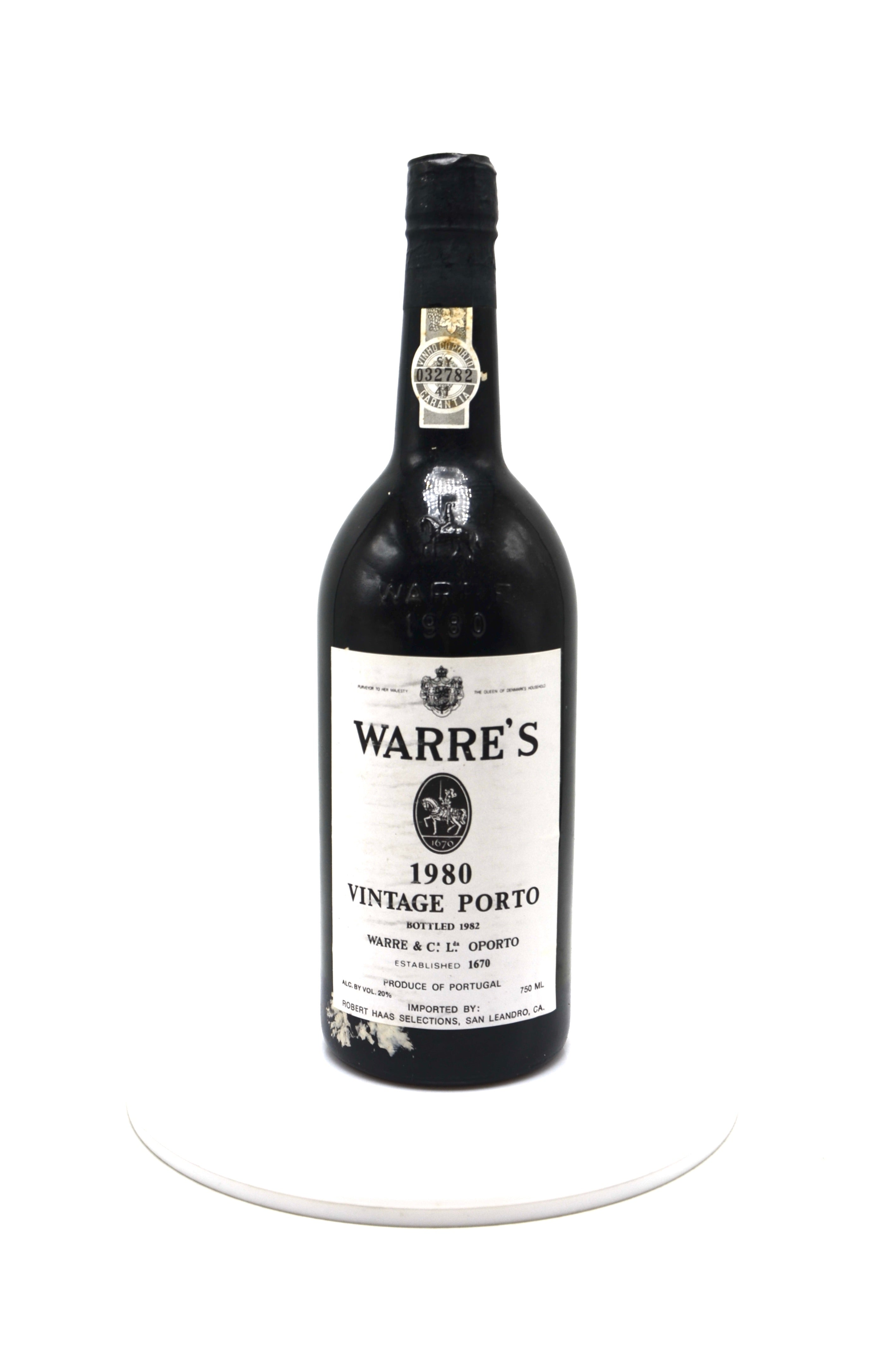 1980 Warre's Vintage Port