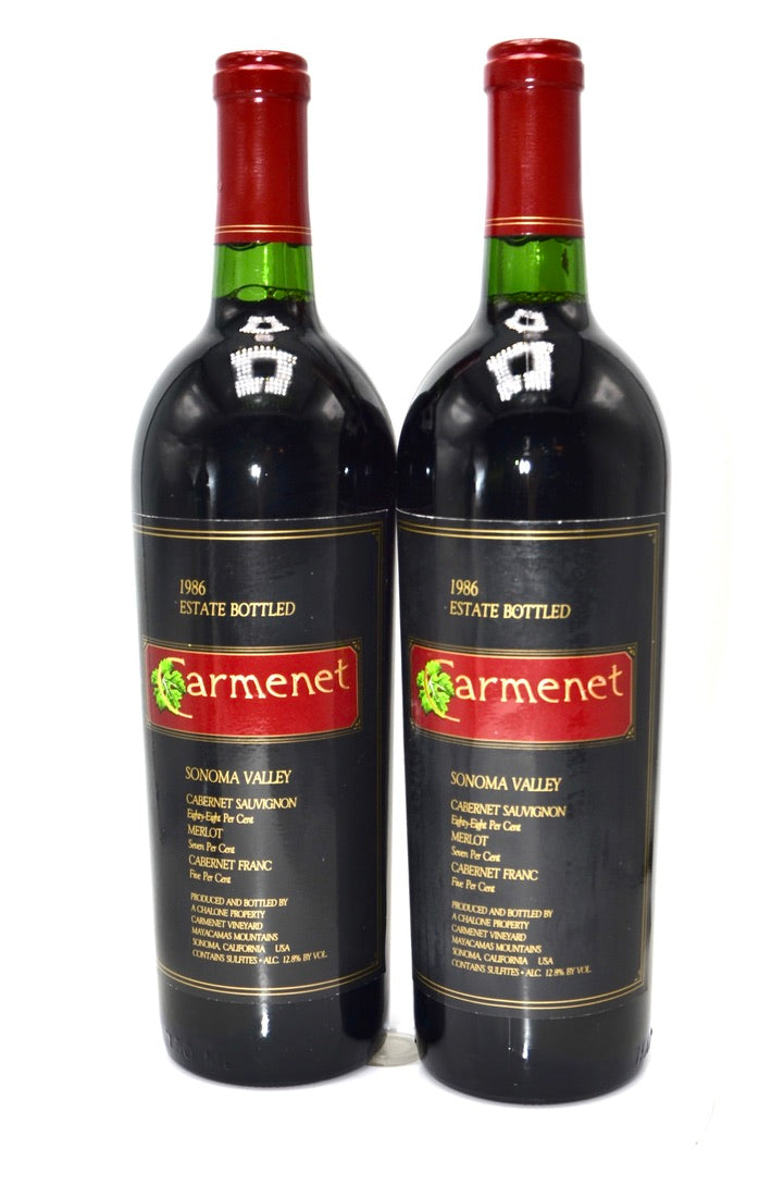 1986 Carmenet Red, Sonoma Valley