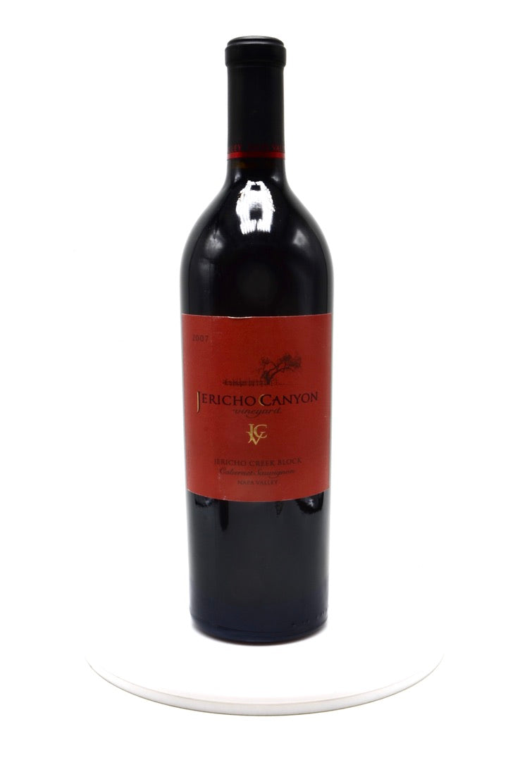 2007 Jericho Canyon Vineyard Cabernet Sauvignon, Jericho Creek Block, Napa Valley