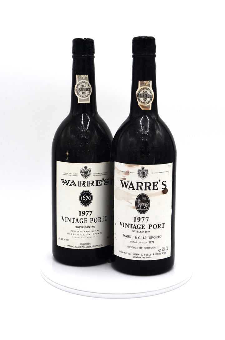1977 Warre's Vintage Port