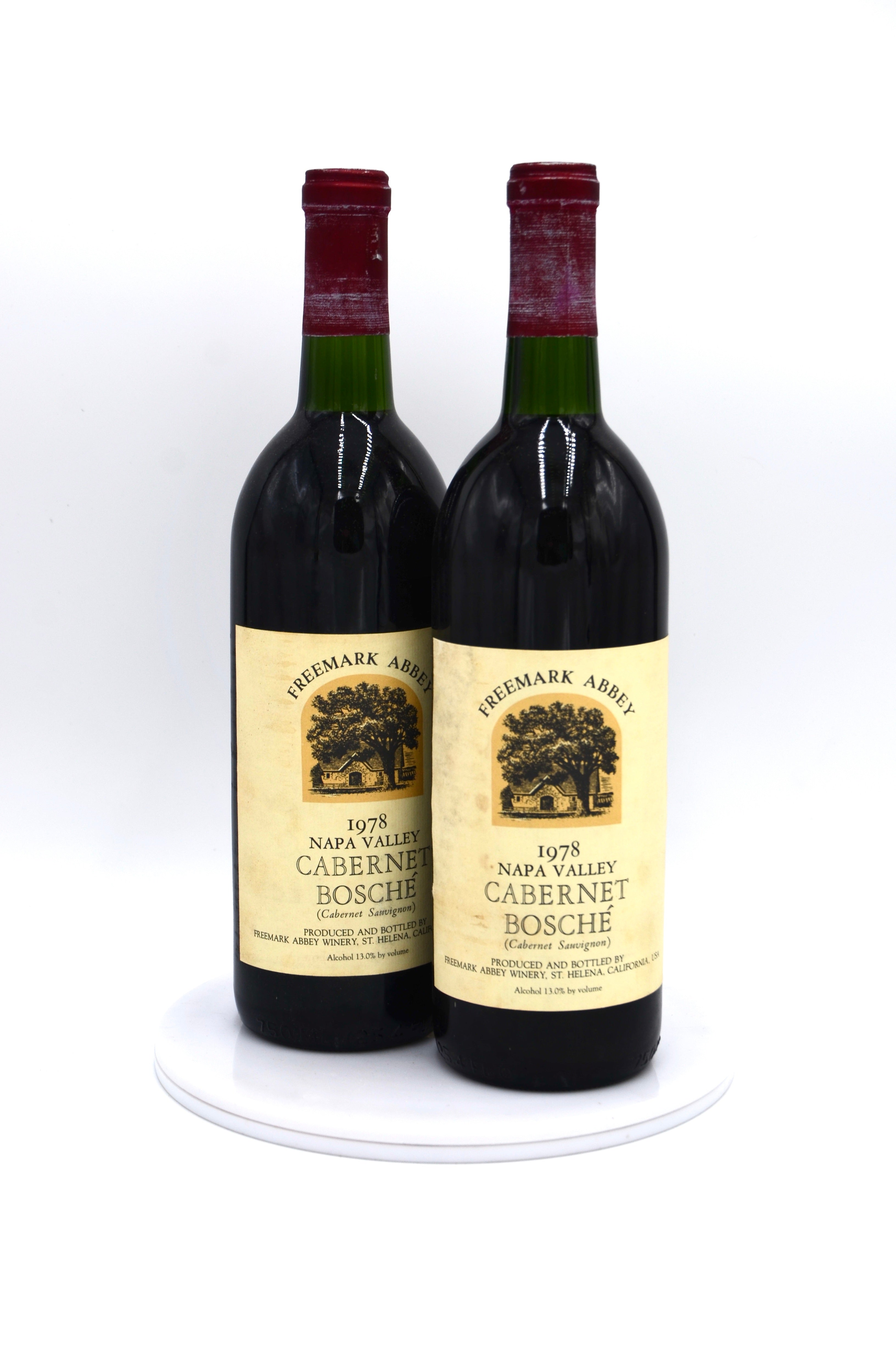 1978 Freemark Abbey Cabernet Sauvignon, Bosche Vineyard, Napa Valley