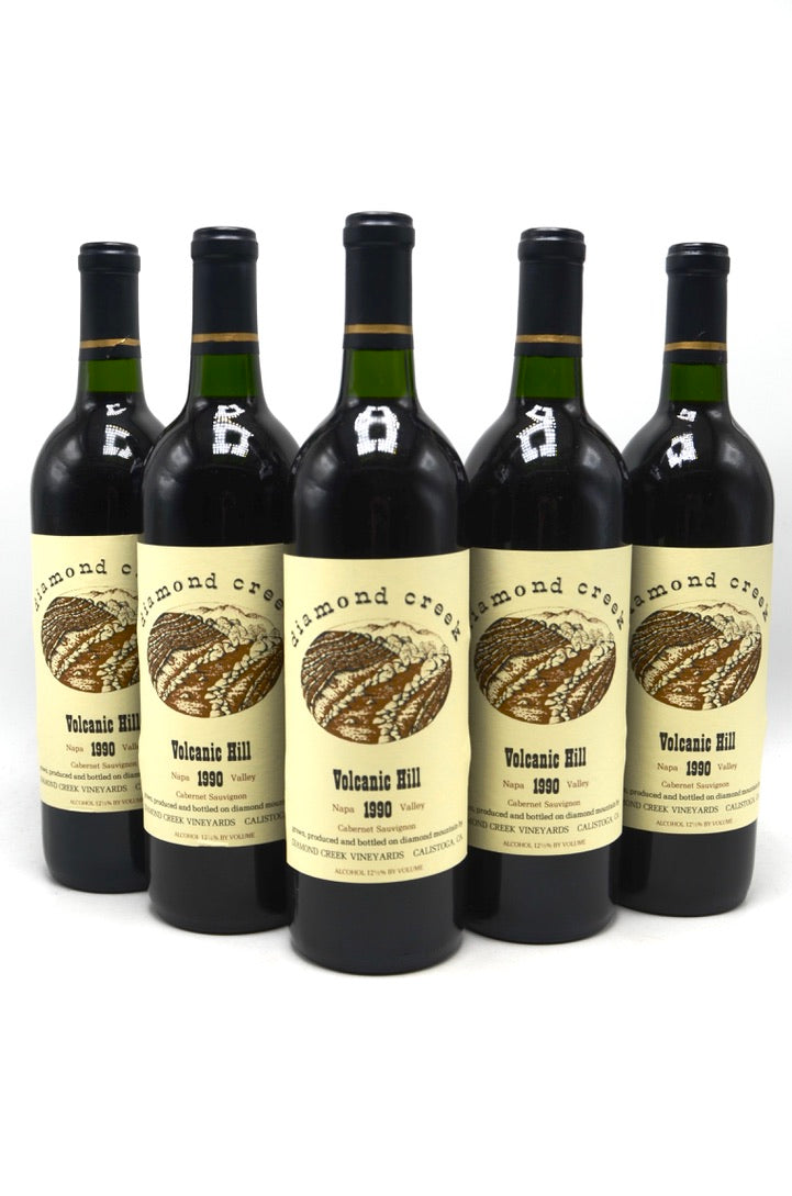 1990 Diamond Creek Cabernet Sauvignon, Volcanic Hill, Napa Valley