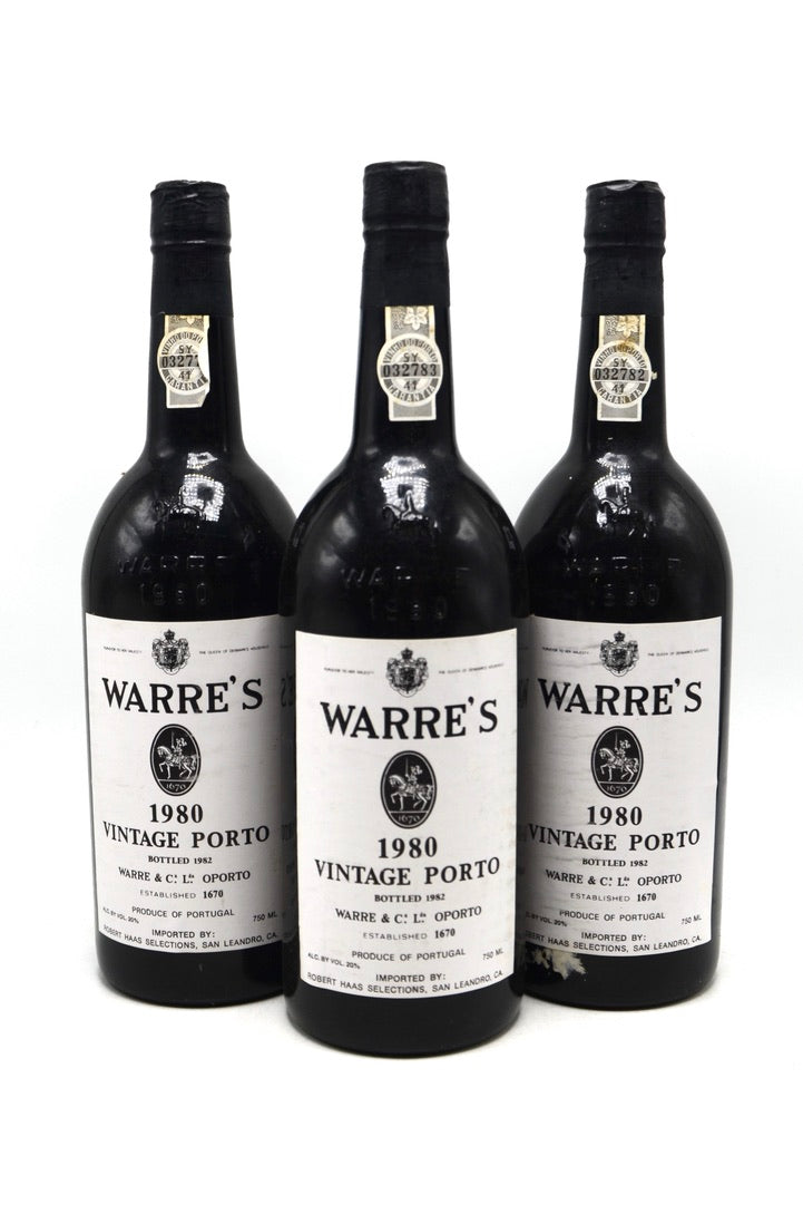 1980 Warre's Vintage Port