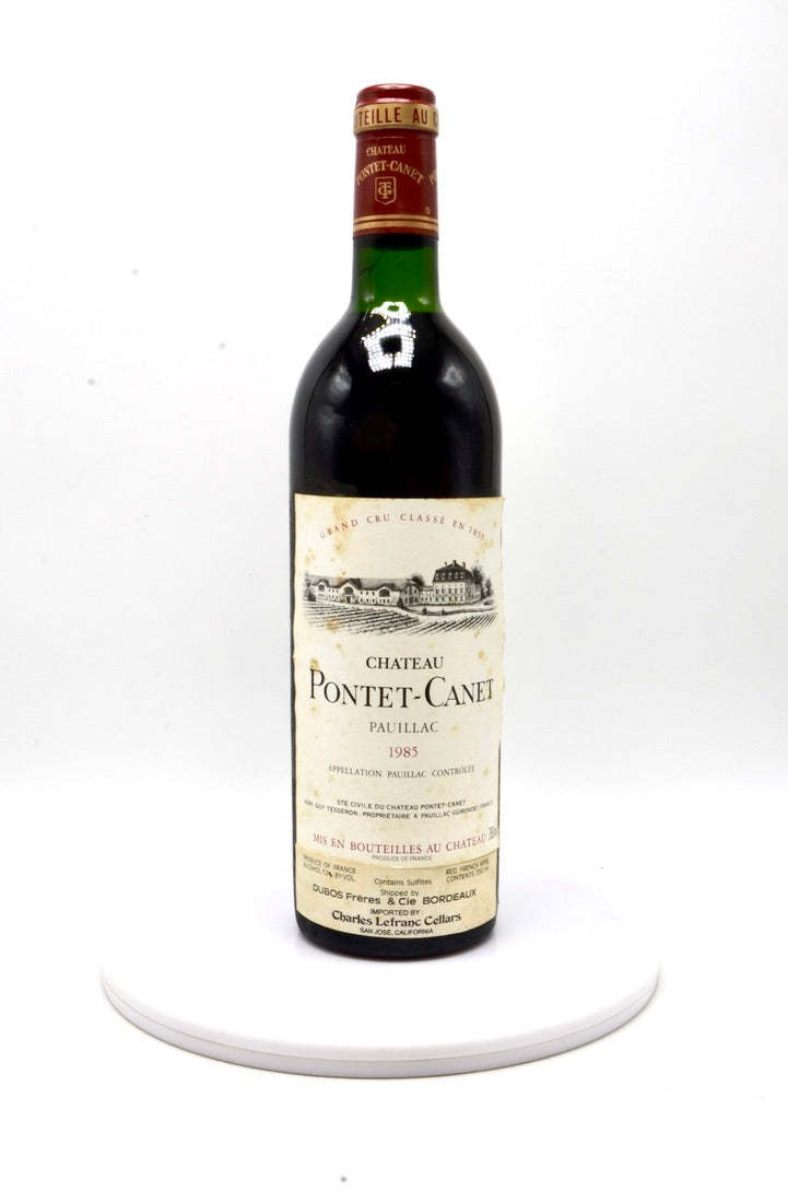 1985 Château Pontet-Canet, Pauillac