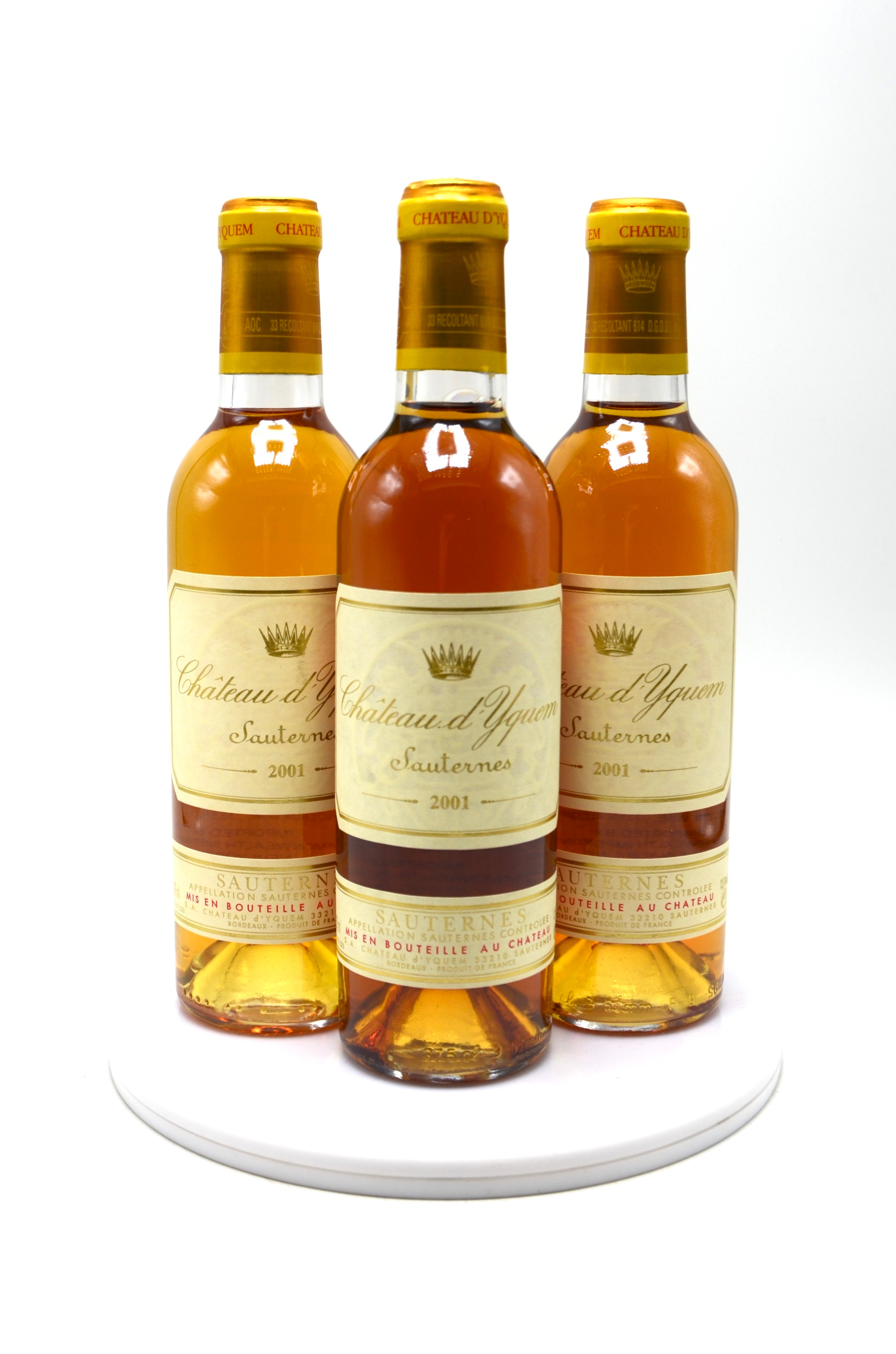 2001 Château d'Yquem, Sauternes (half-bottle)