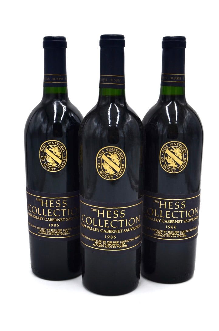 1986 The Hess Collection Reserve Cabernet Sauvignon, Napa Valley