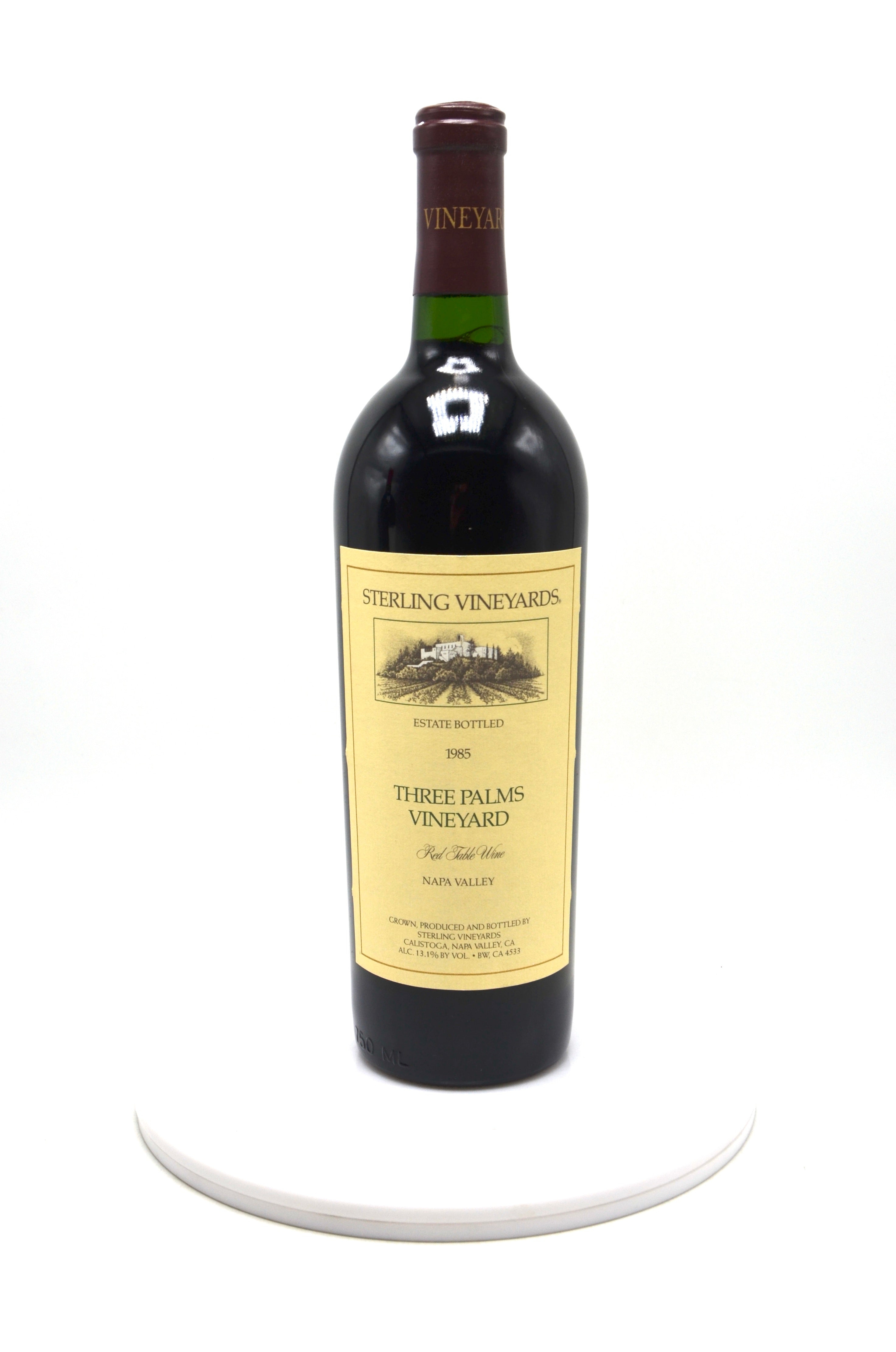 1985 Sterling Vineyards Red, Three Palms Vineyard, Napa Valley