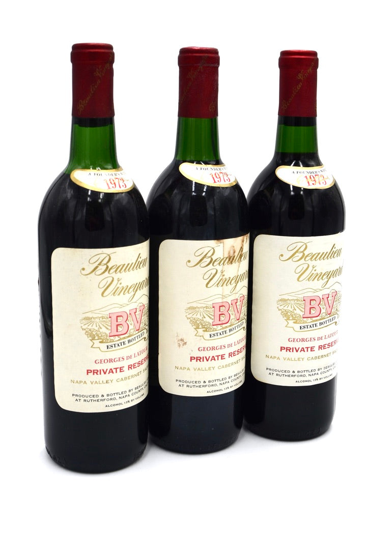 1973 Beaulieu Vineyard Georges de Latour Private Reserve Cabernet Sauvignon, Napa Valley