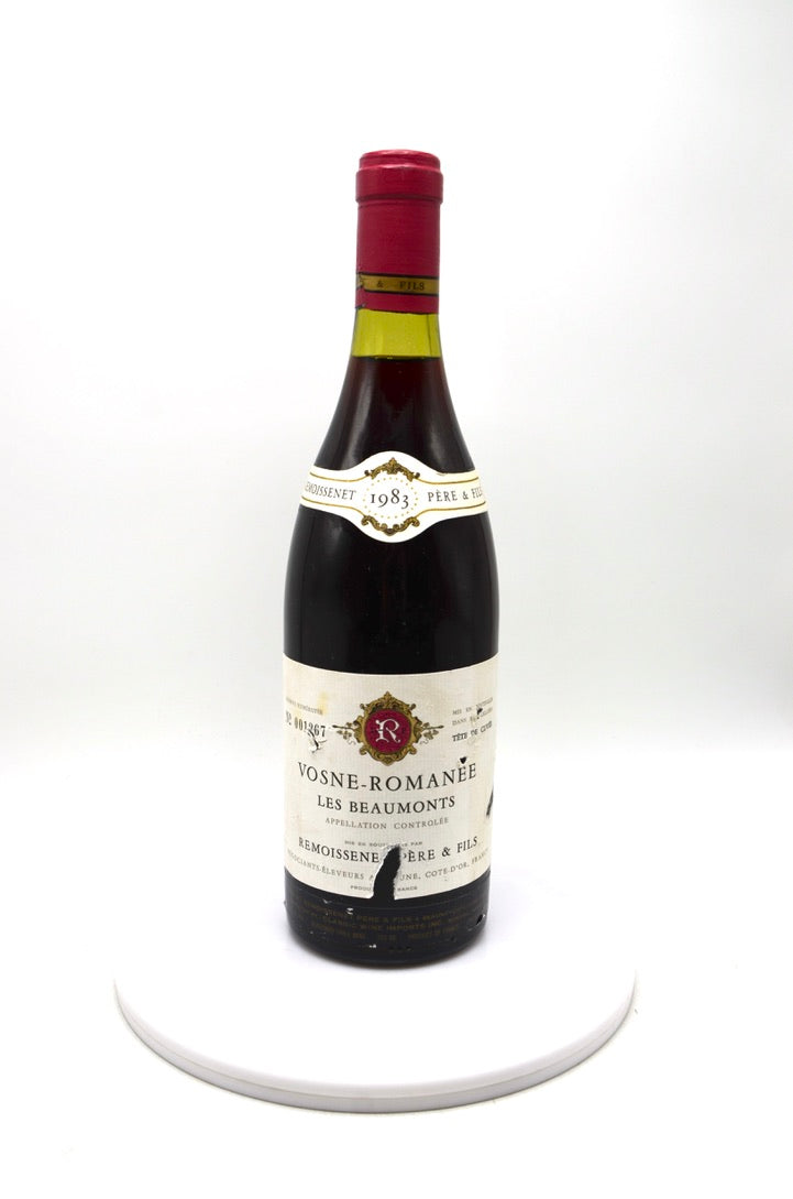 1983 Remoissenet Pere & Fils Vosne-Romanee, Les Beaumonts, Premier Cru