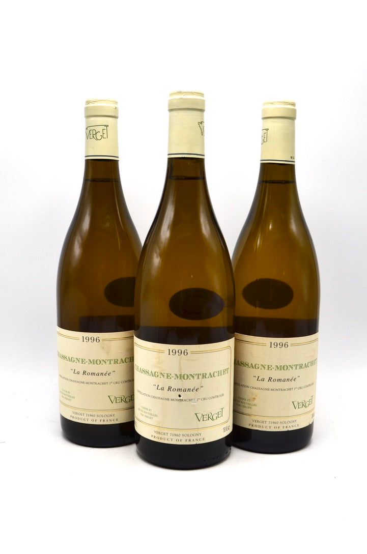 1996 Verget Chassagne-Montrachet, La Romanee, Premier Cru