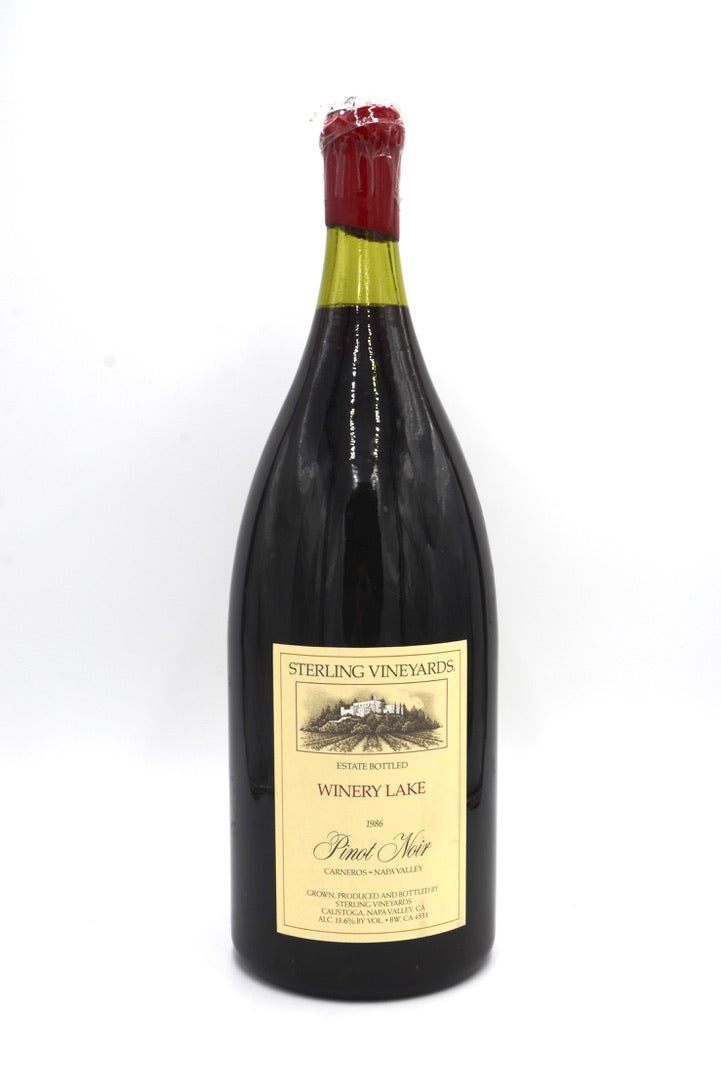 1986 Sterling Vineyards Pinot Noir, Winery Lake Vineyard, Carneros, Napa Valley (5-Liter)