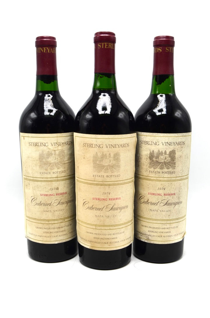 1974 Sterling Vineyards Reserve Cabernet Sauvignon, Napa Valley