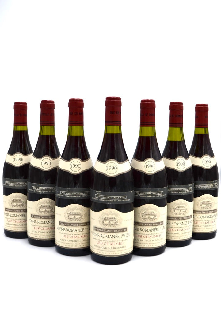 1990 Domaine Daniel Rion & Fils Vosne-Romanée, Les Chaumes, Premier Cru