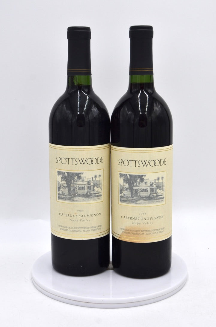 1988 Spottswoode Estate Cabernet Sauvignon, St. Helena, Napa Valley