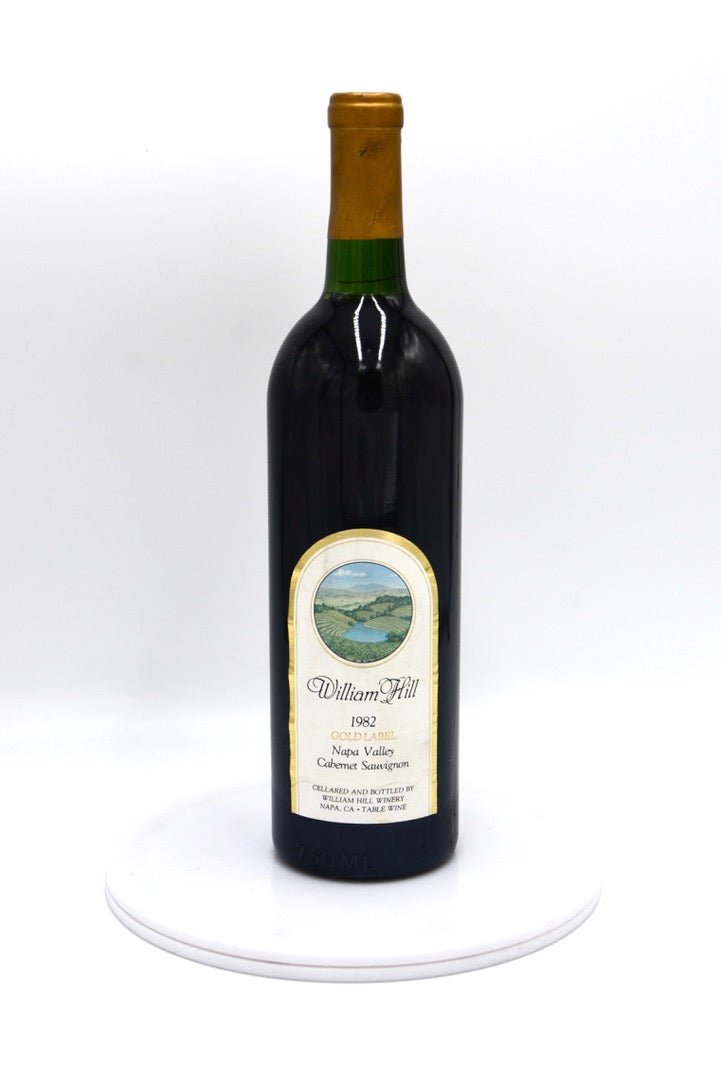 1982 William Hill Cabernet Sauvignon, Mt. Veeder, Napa Valley