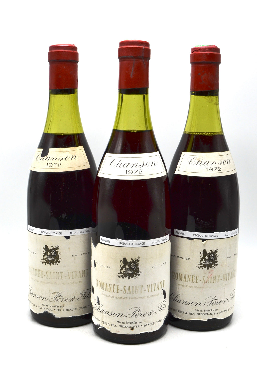 1972 Chanson Père & Fils Romanee-Saint-Vivant, Grand Cru