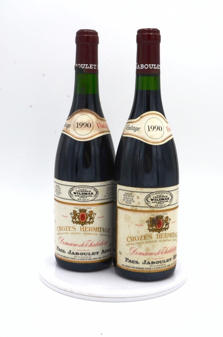 1990 Paul Jaboulet Aîné Crozes-Hermitage, Domaine de Thalabert, Rhone