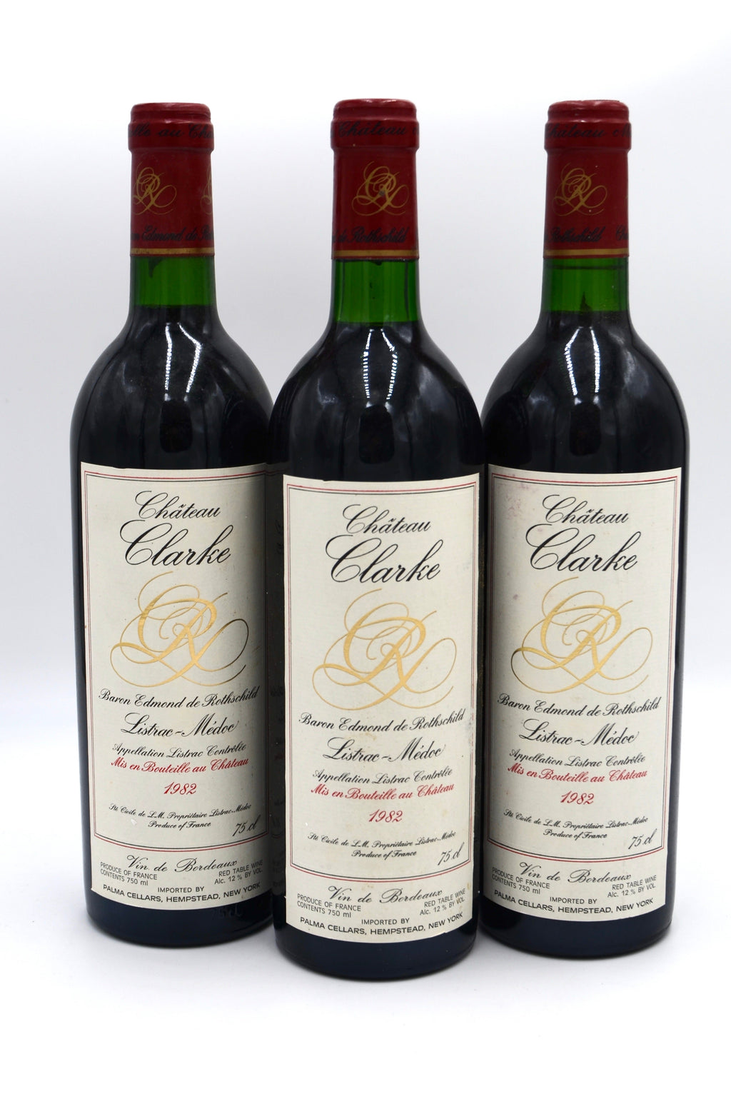 1982 Château Clarke, Listrac-Medoc