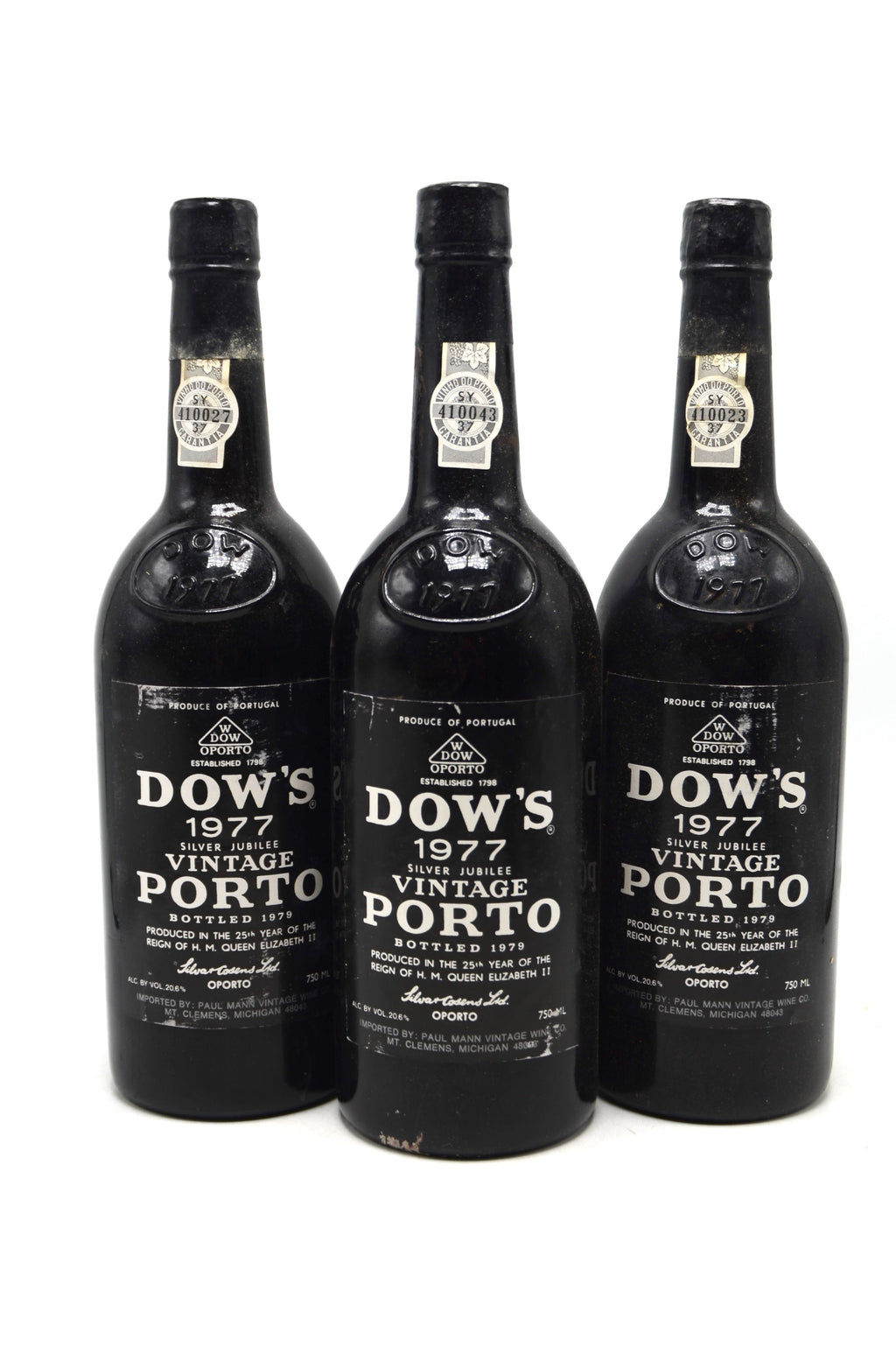 1977 Dow's Silver Jubilee Vintage Port