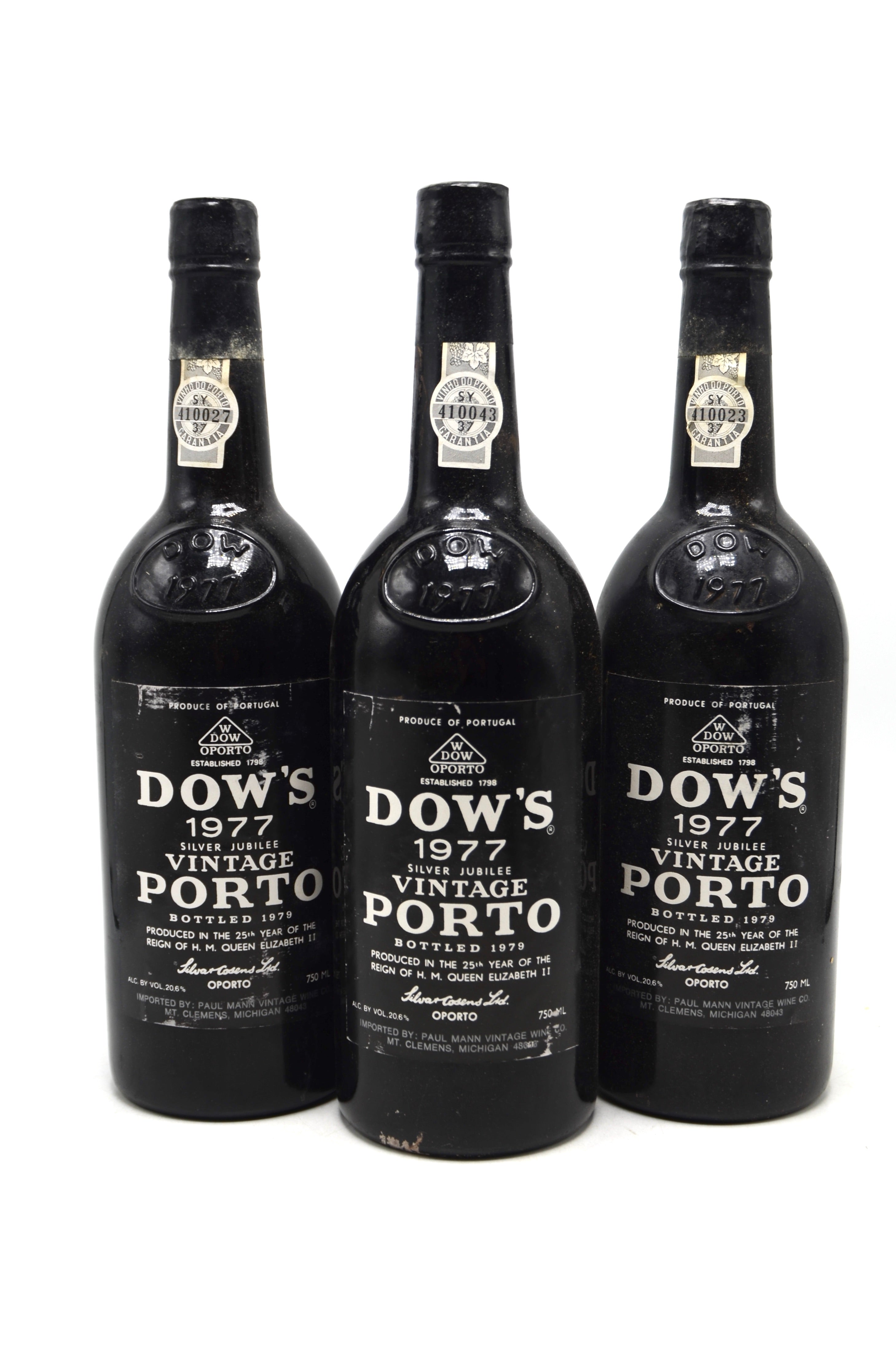 1977 Dow's Silver Jubilee Vintage Port