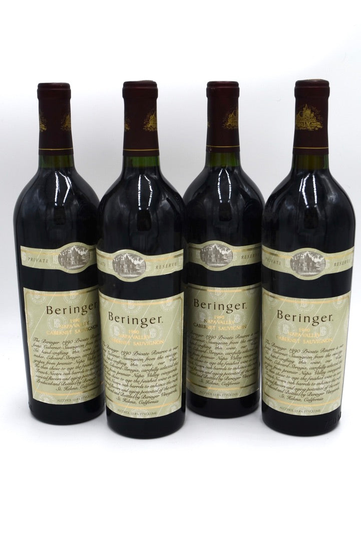 1990 Beringer Vineyards Private Reserve Cabernet Sauvignon, Napa Valley
