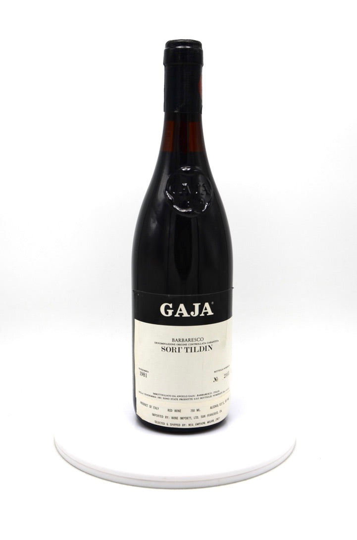 1981 Gaja Barbaresco, Sori Tildin