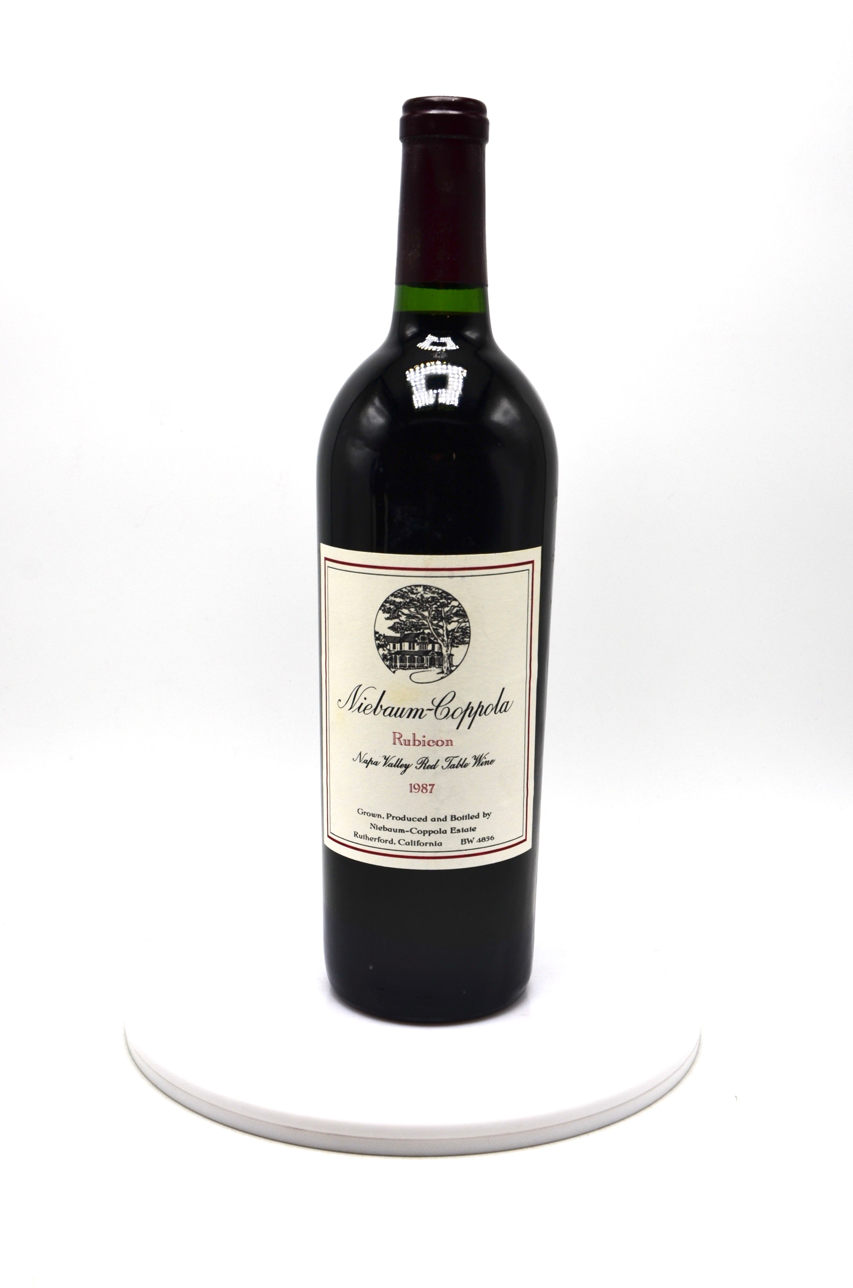 1987 Niebaum-Coppola Rubicon, Rutherford, Napa Valley