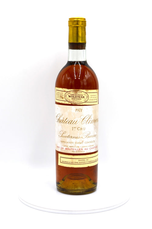 1971 Château Climens, Barsac
