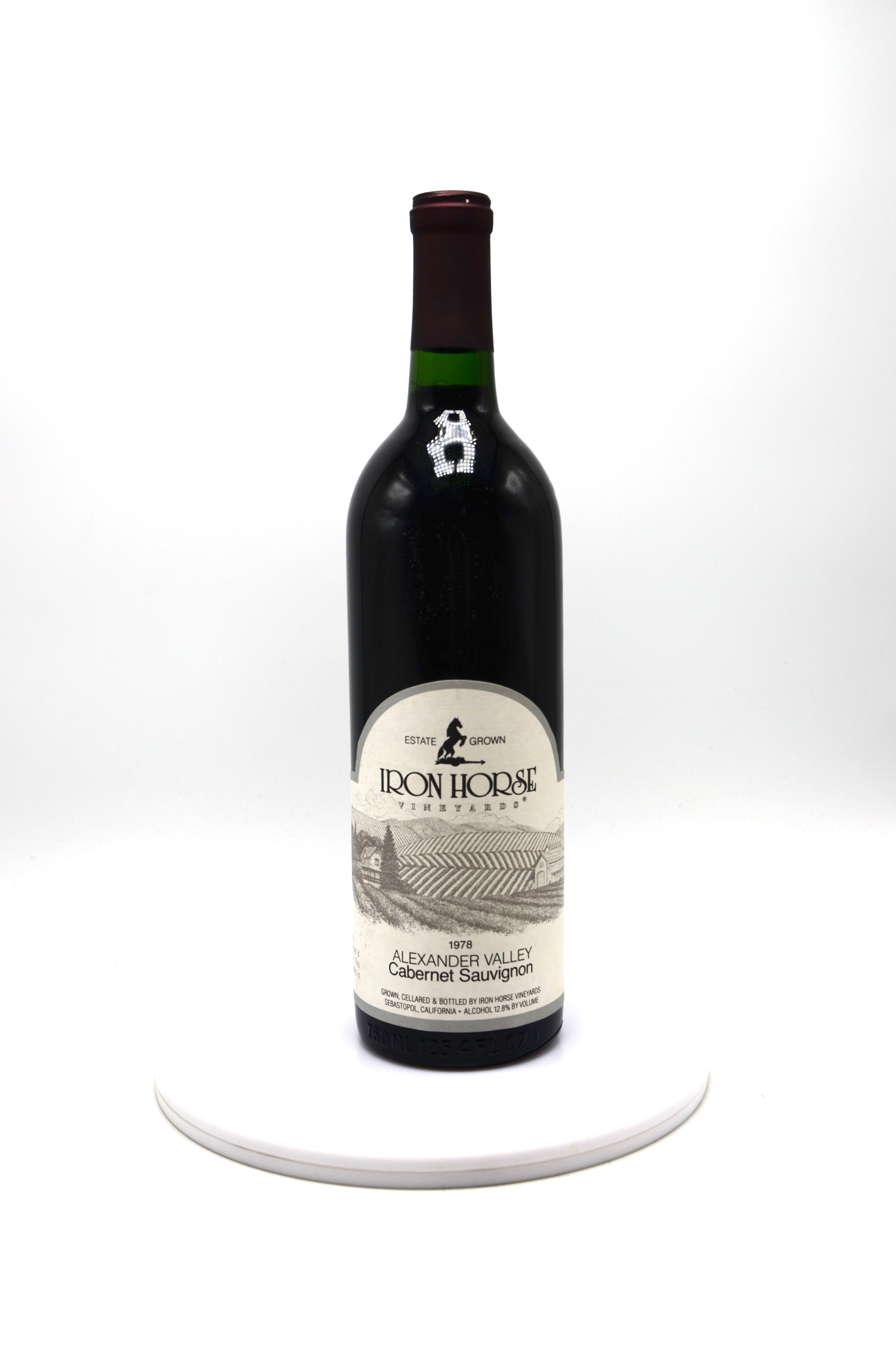 1978 Iron Horse Vineyards Cabernet Sauvignon, Alexander Valley