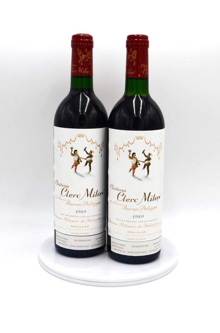 1989 Château Clerc Milon, Pauillac