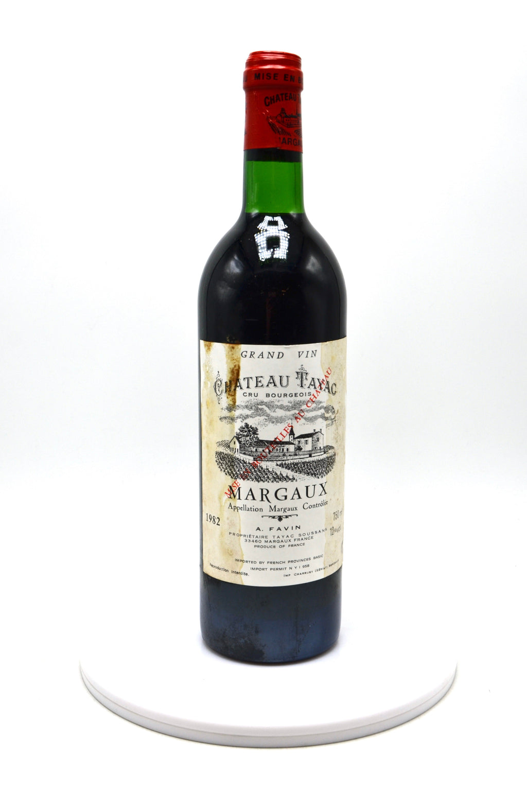 1982 Château Tayac, Margaux