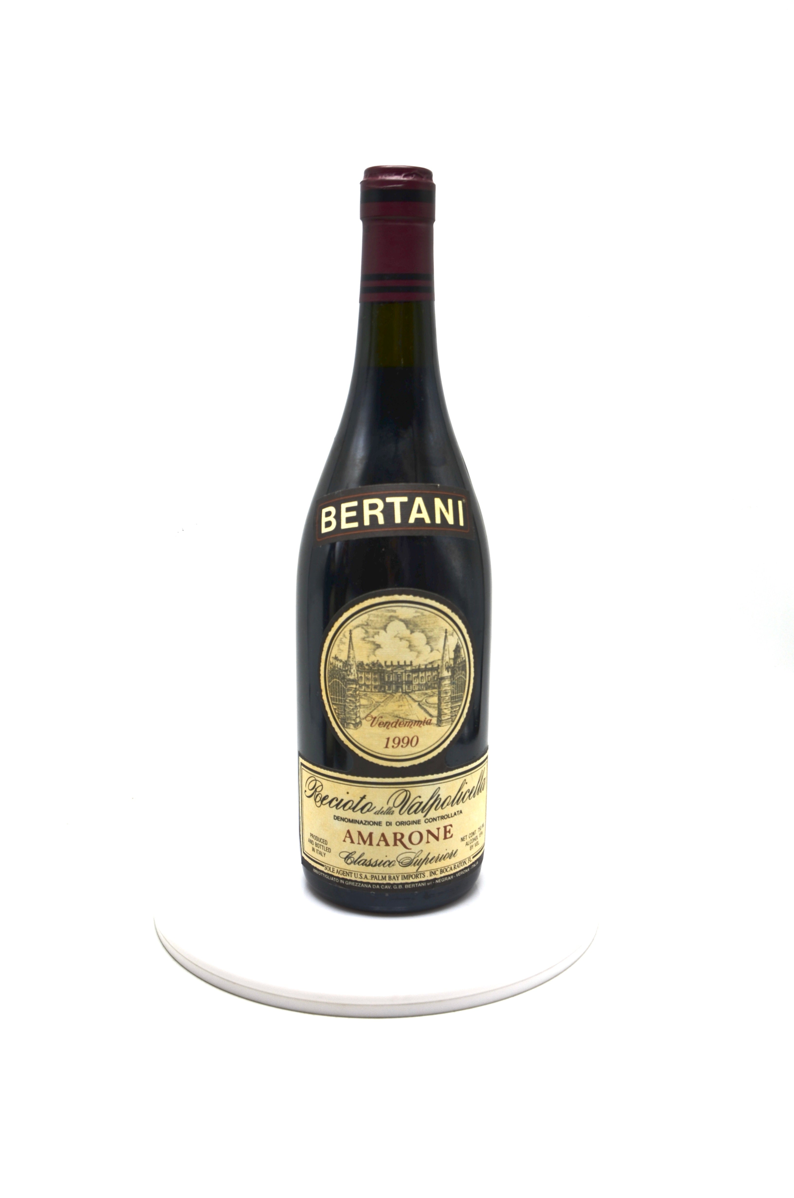 1990 Bertani Amarone della Valpolicella Classico Superiore