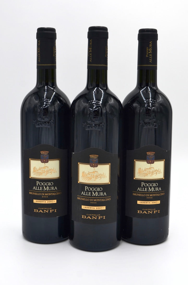 2007 Castello Banfi Brunello di Montalcino Riserva, Poggio Alle Mura