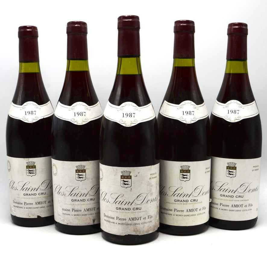 1987 Domaine Pierre Amiot et Fils Clos Saint-Denis, Grand Cru