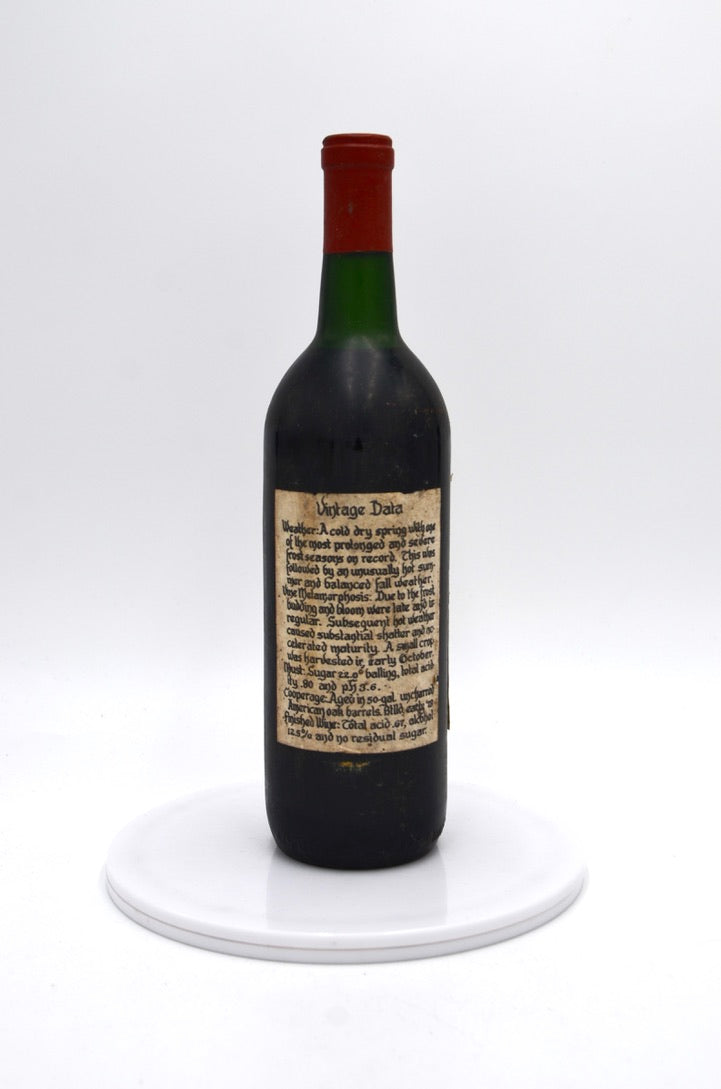 1970 Beaulieu Vineyard Cabernet Sauvignon, Bosche Vineyard, Napa Valley