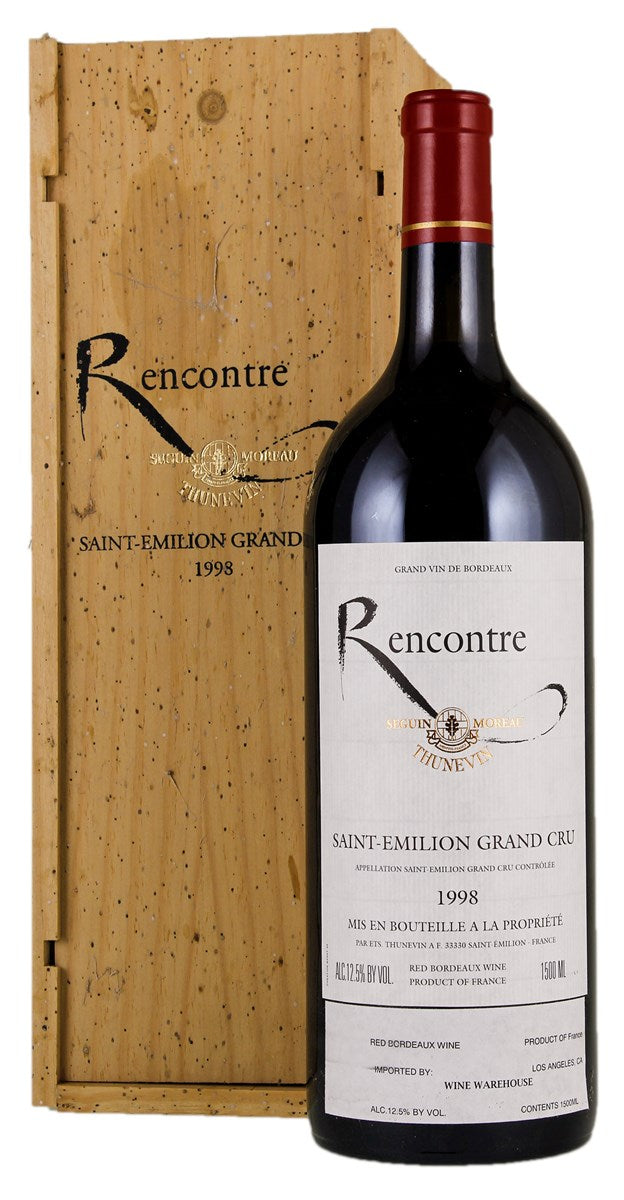 1998 Château Seguin Moreau Thunevin Rencontre, St. Emilion (magnum)
