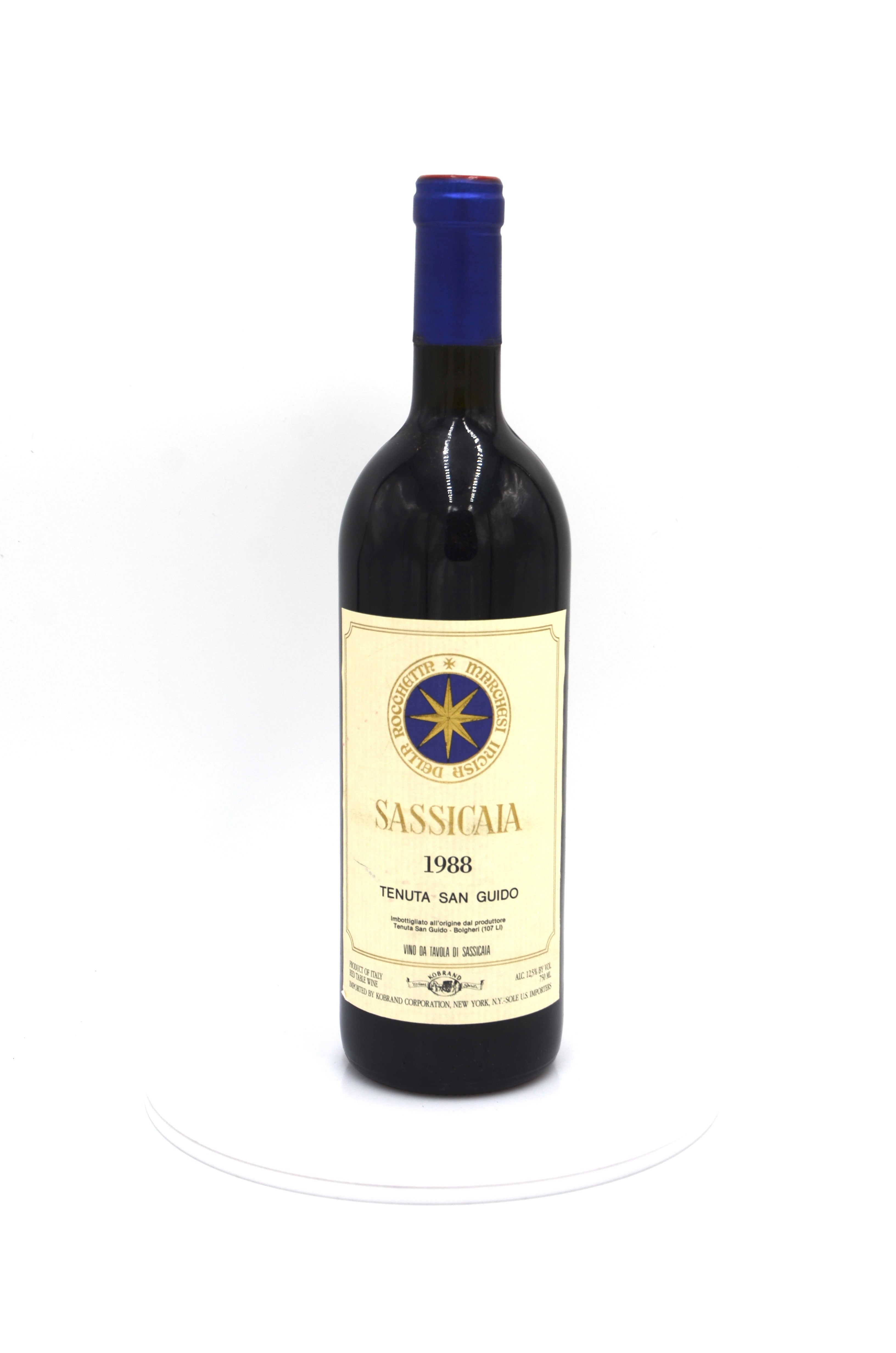 1988 Sassicaia Tenuta San Guido
