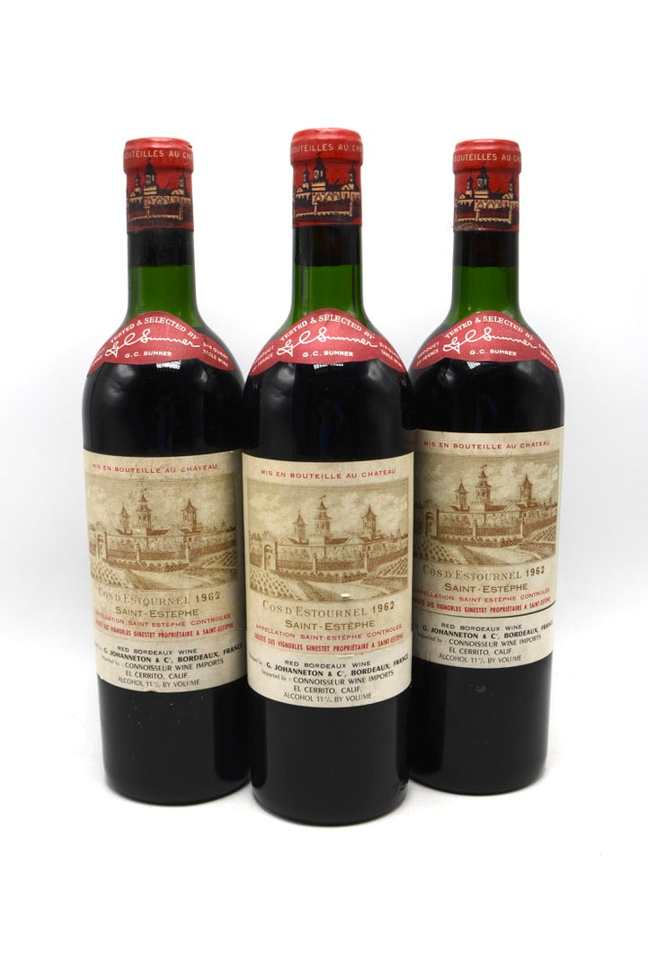 1962 Château Cos d'Estournel St. Estephe