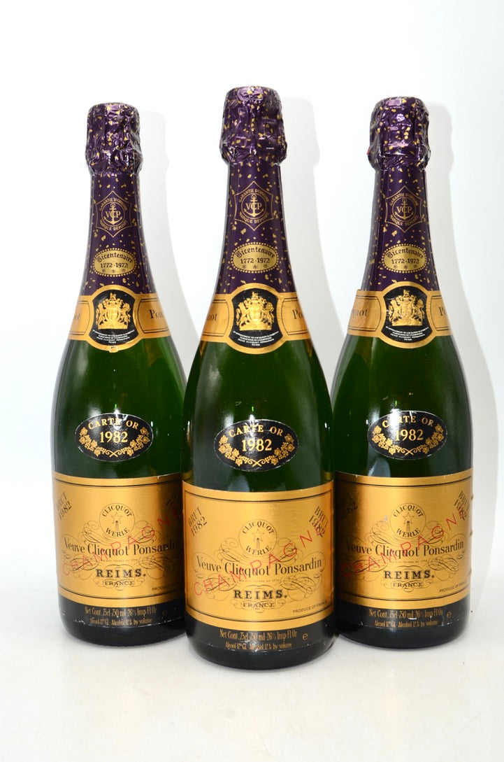 1982 Veuve Clicquot Vintage Brut Champagne
