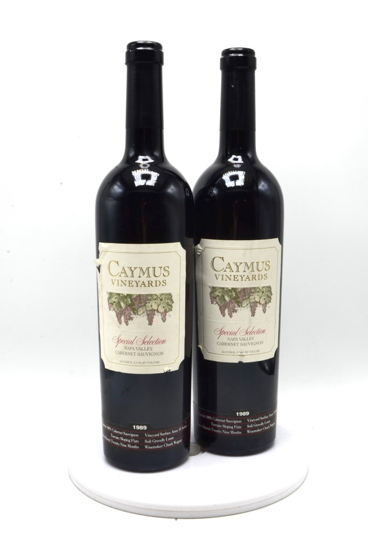 1989 Caymus Cabernet Sauvignon, Special Selection, Rutherford, Napa Valley