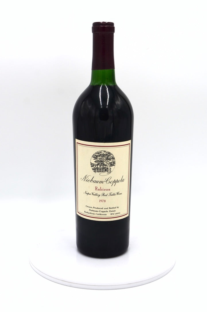 1978 Niebaum-Coppola Rubicon, Rutherford, Napa Valley