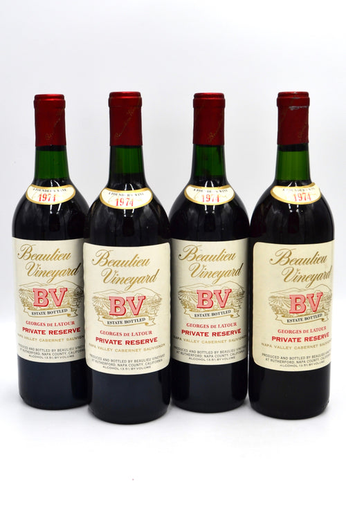 1974 Beaulieu Vineyard Georges de Latour Private Reserve Cabernet Sauvignon, Napa Valley