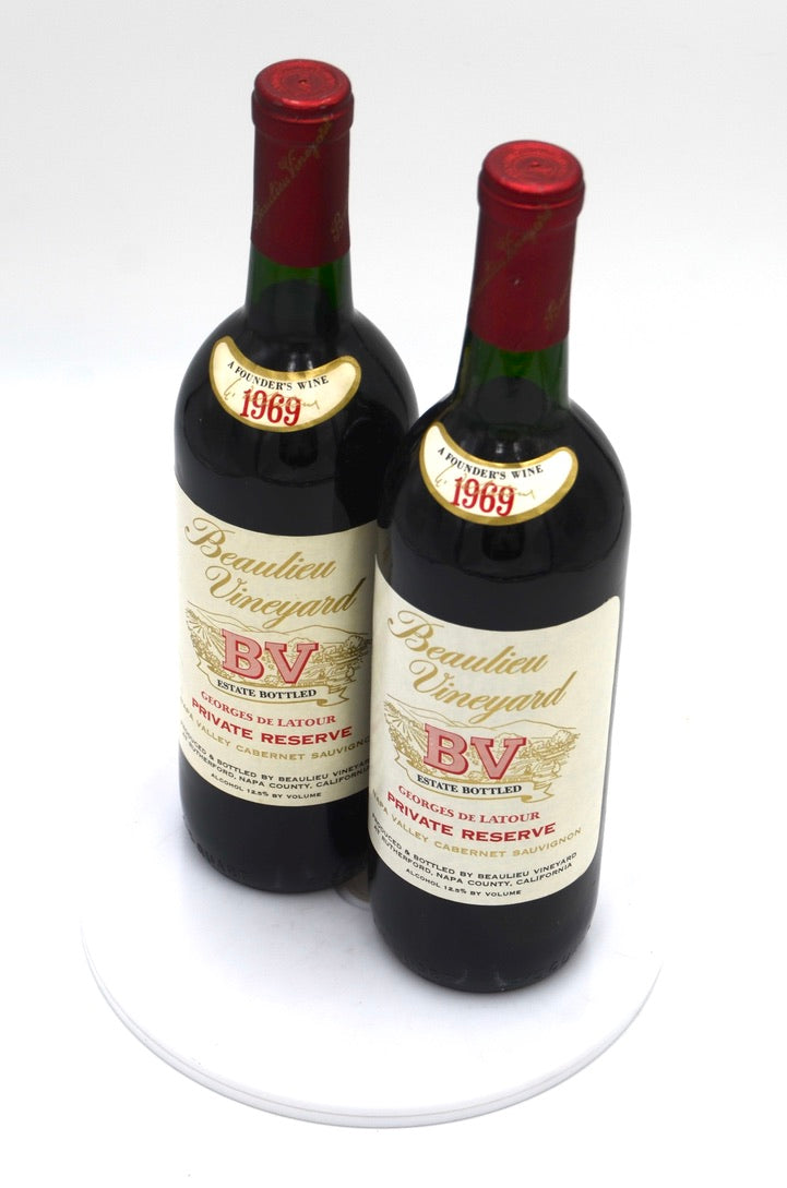 1969 Beaulieu Vineyard Georges de Latour Private Reserve Cabernet Sauvignon, Napa Valley
