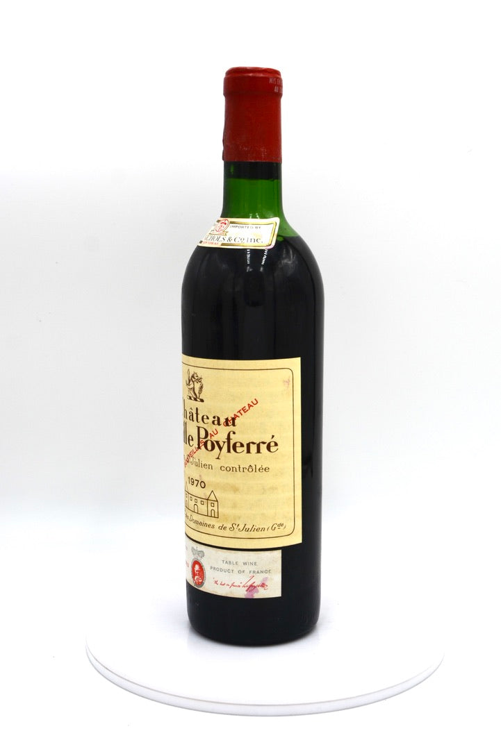 1970 Chateau Leoville Poyferre, St. Julien