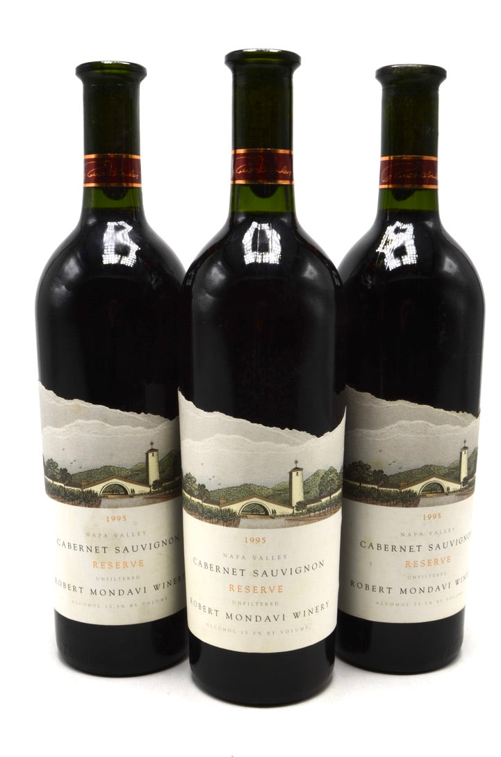 1995 Robert Mondavi Reserve Cabernet Sauvignon, Unfiltered, Napa Valley