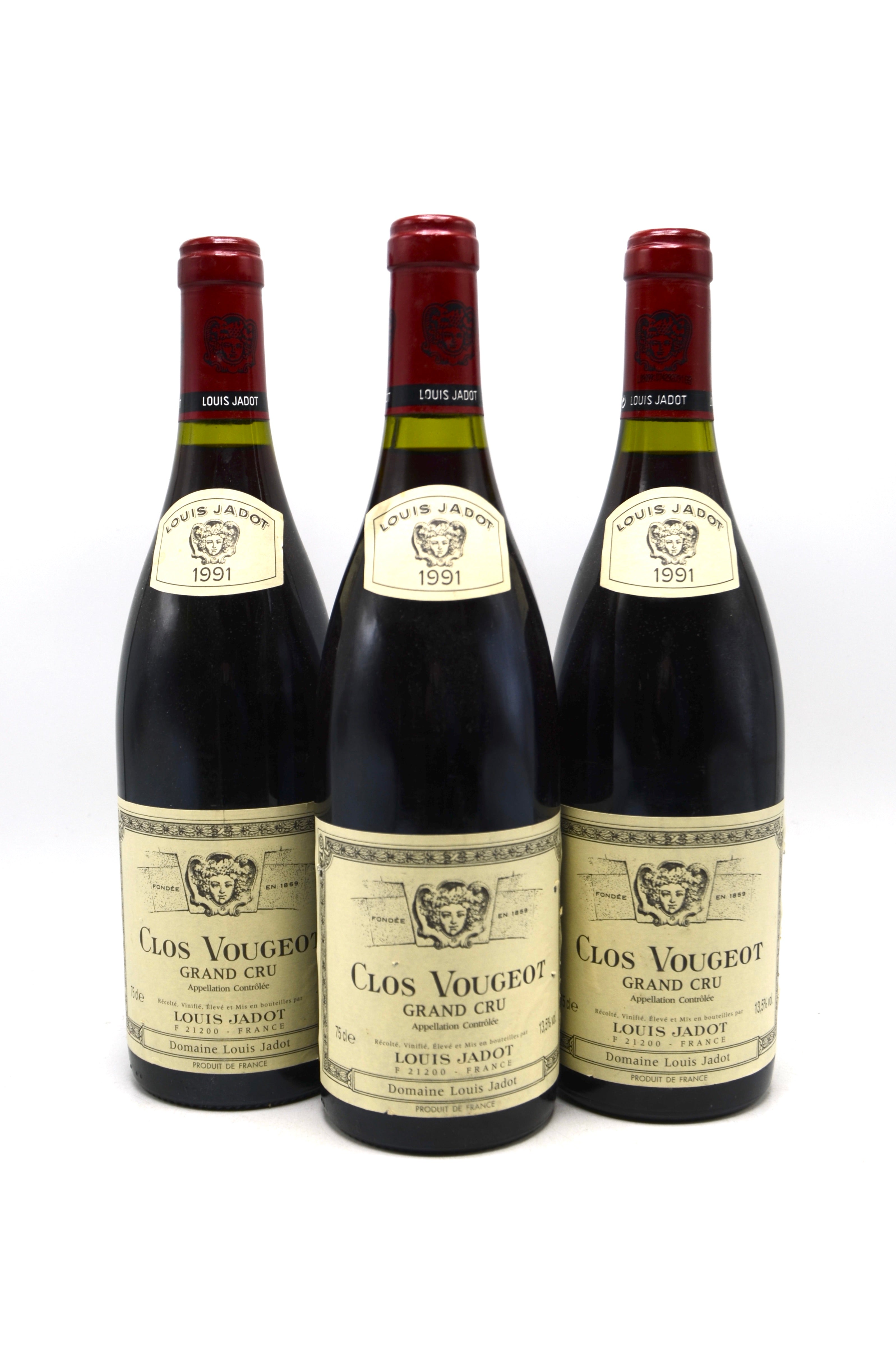 1991 Louis Jadot Clos Vougeot, Grand Cru