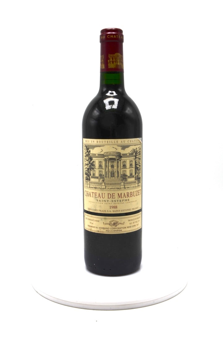 1988 Château de Marbuzet, St. Estèphe [Ch. Cos d'Estournel's 2nd]