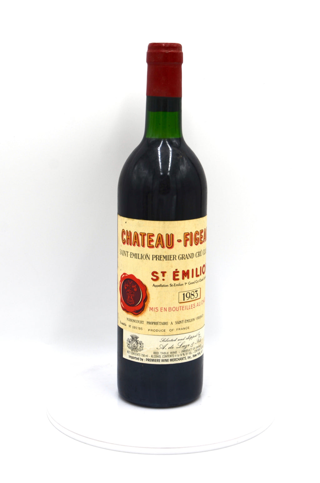 1983 Château Figeac, St. Emilion