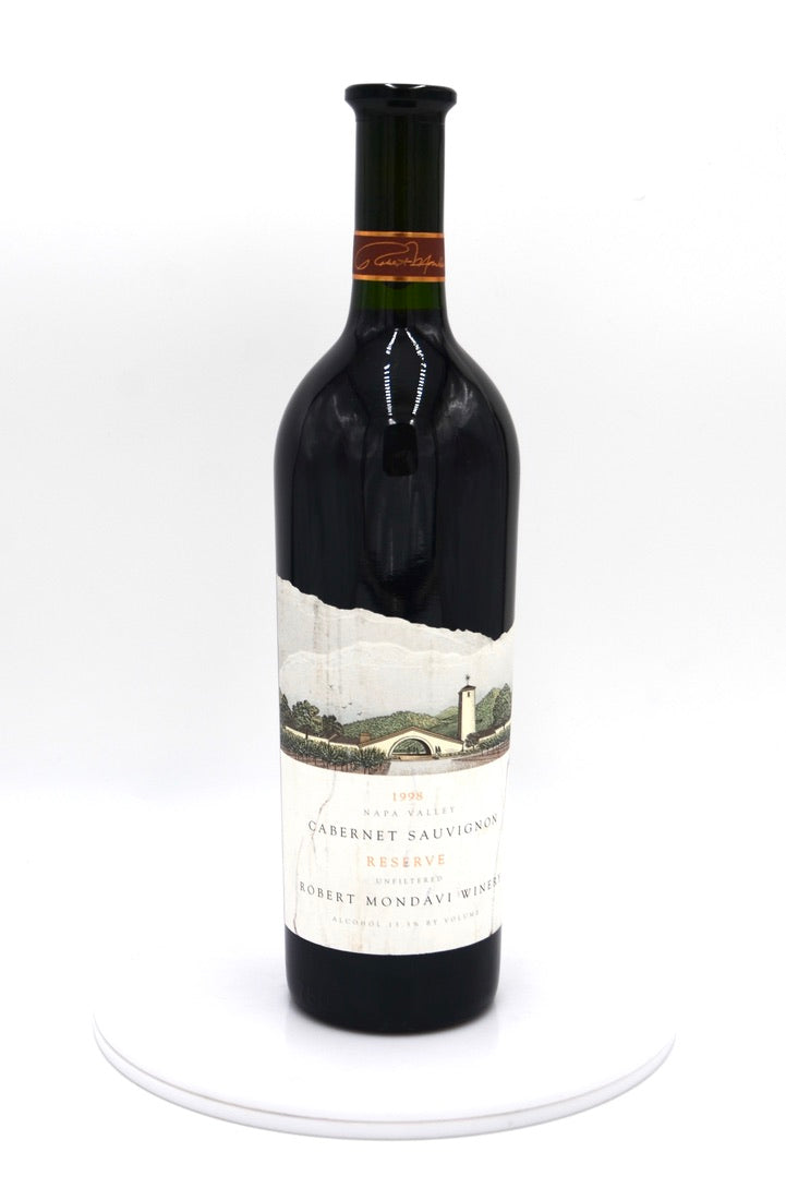 1998 Robert Mondavi Reserve Cabernet Sauvignon, Unfiltered, Napa Valley